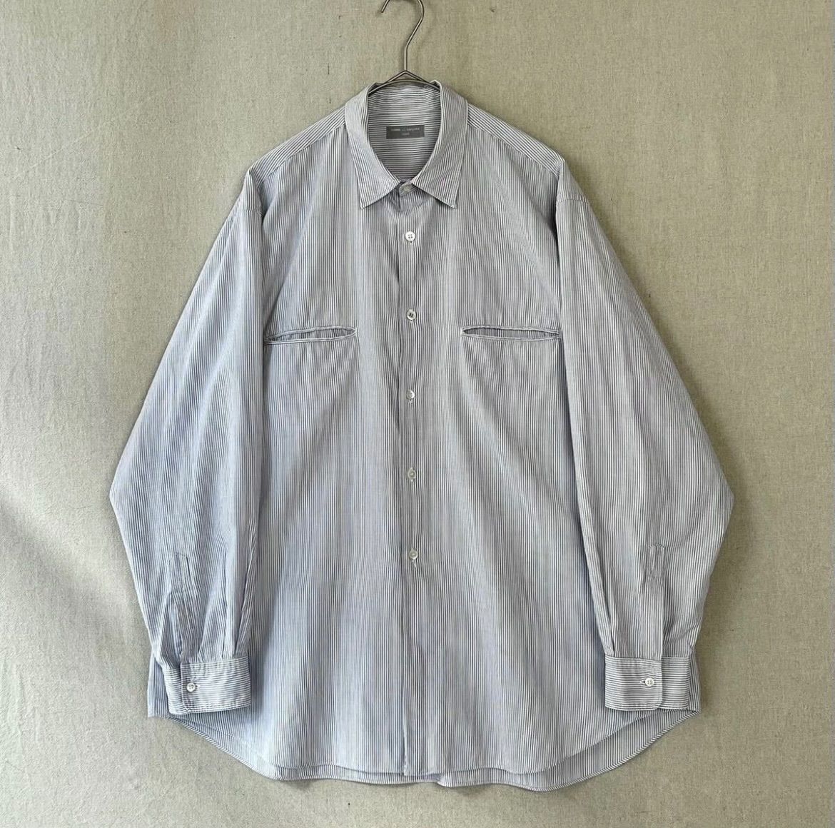 80s 90s COMME des GARCONS HOMME シャツ / ホワイト グレー