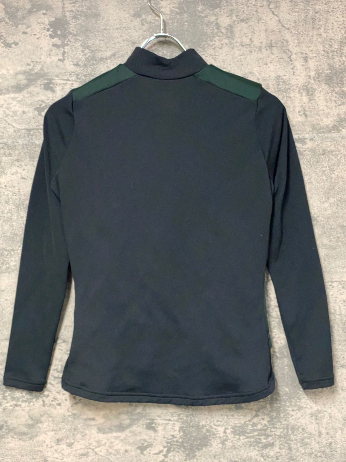 JT098 パールイズミ PEARL iZUMi 長袖 ミドルレイヤー 黒 S 裏起毛 防風