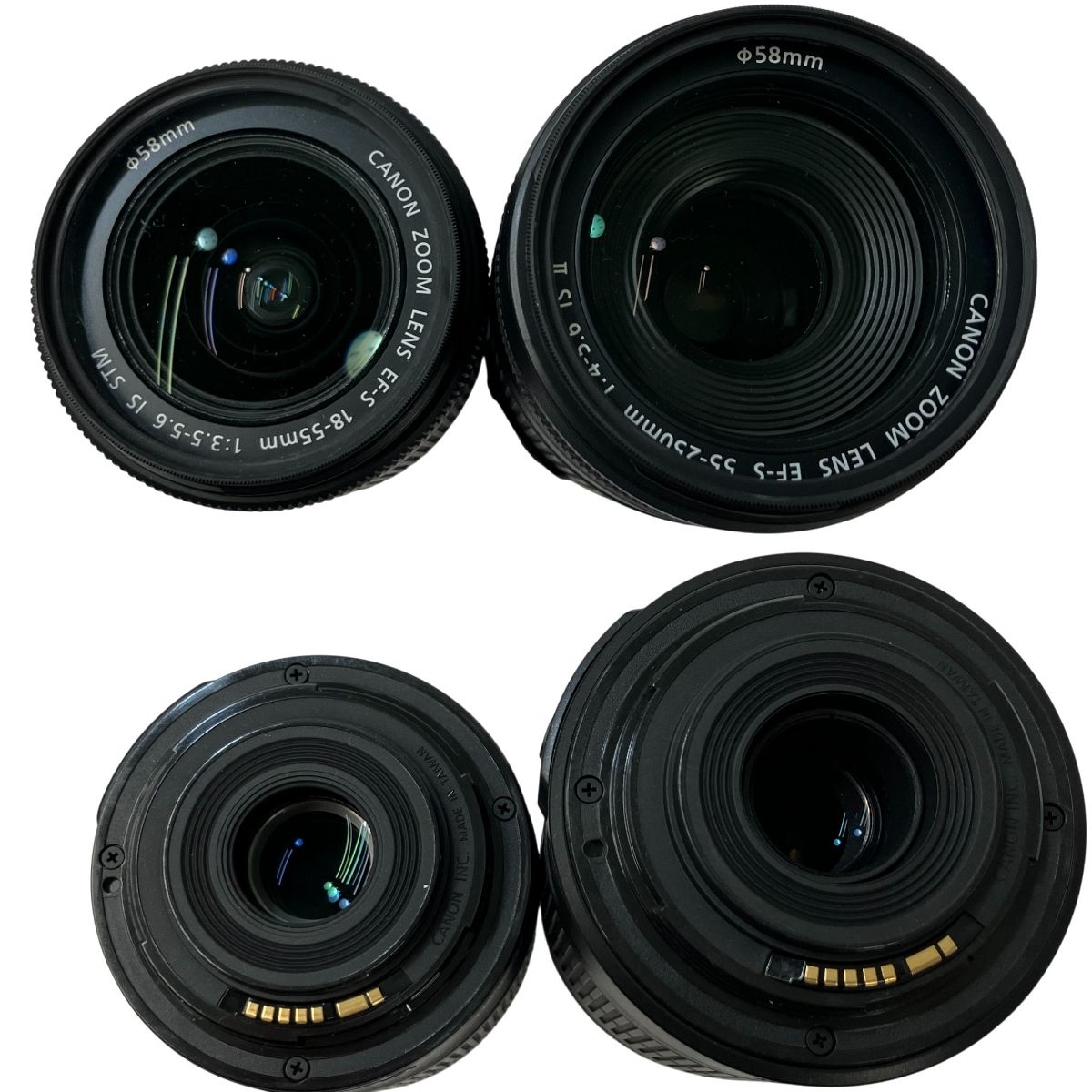 【Canon】EOS Kiss x7i + 18-55mm + 55-250mm Canon EOS Kiss X7 EF-S 18-55mm 55-250mm キャノン デジタ一眼レフ