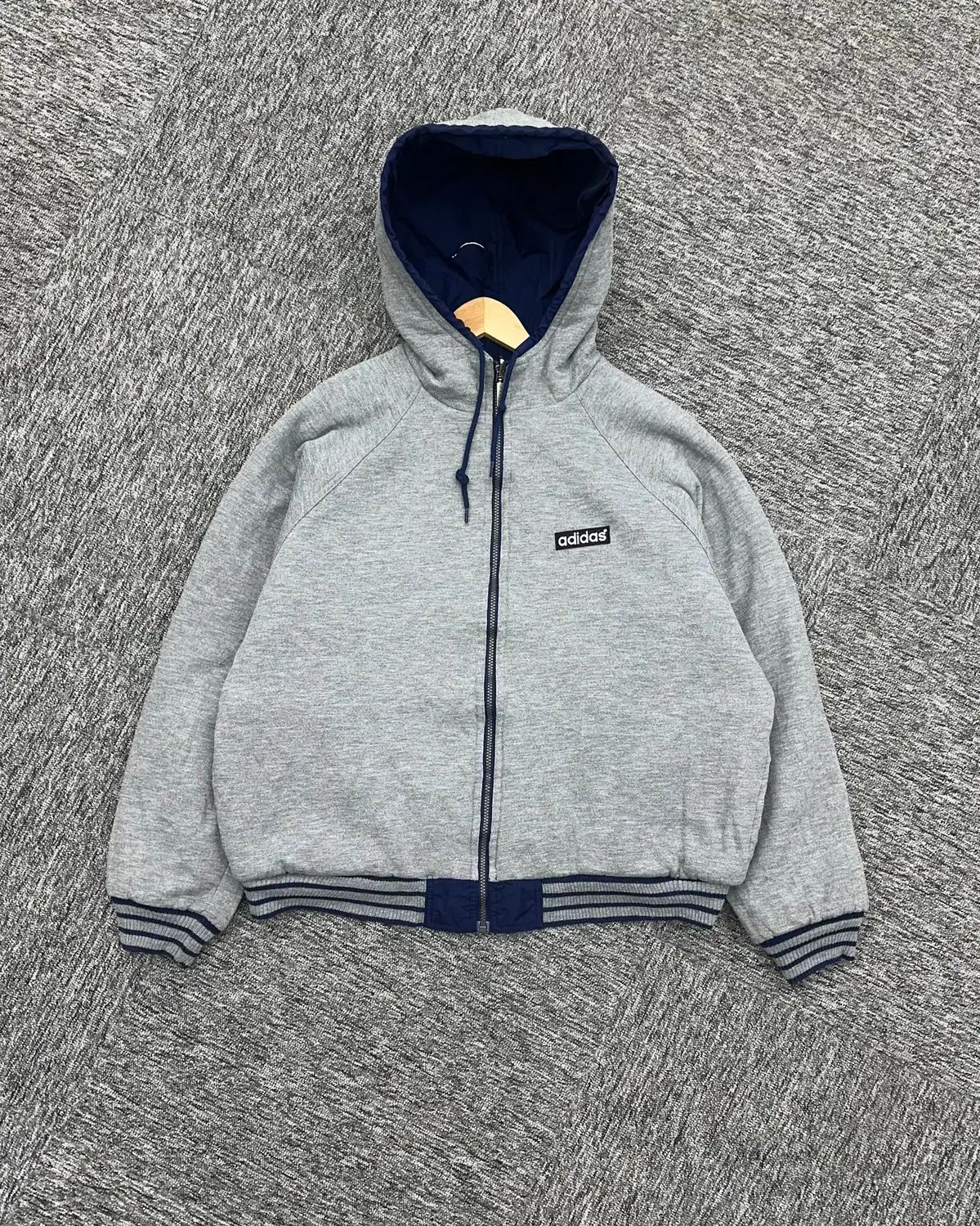 (XL) 90´S adidas リバーシブル アウター-M1185