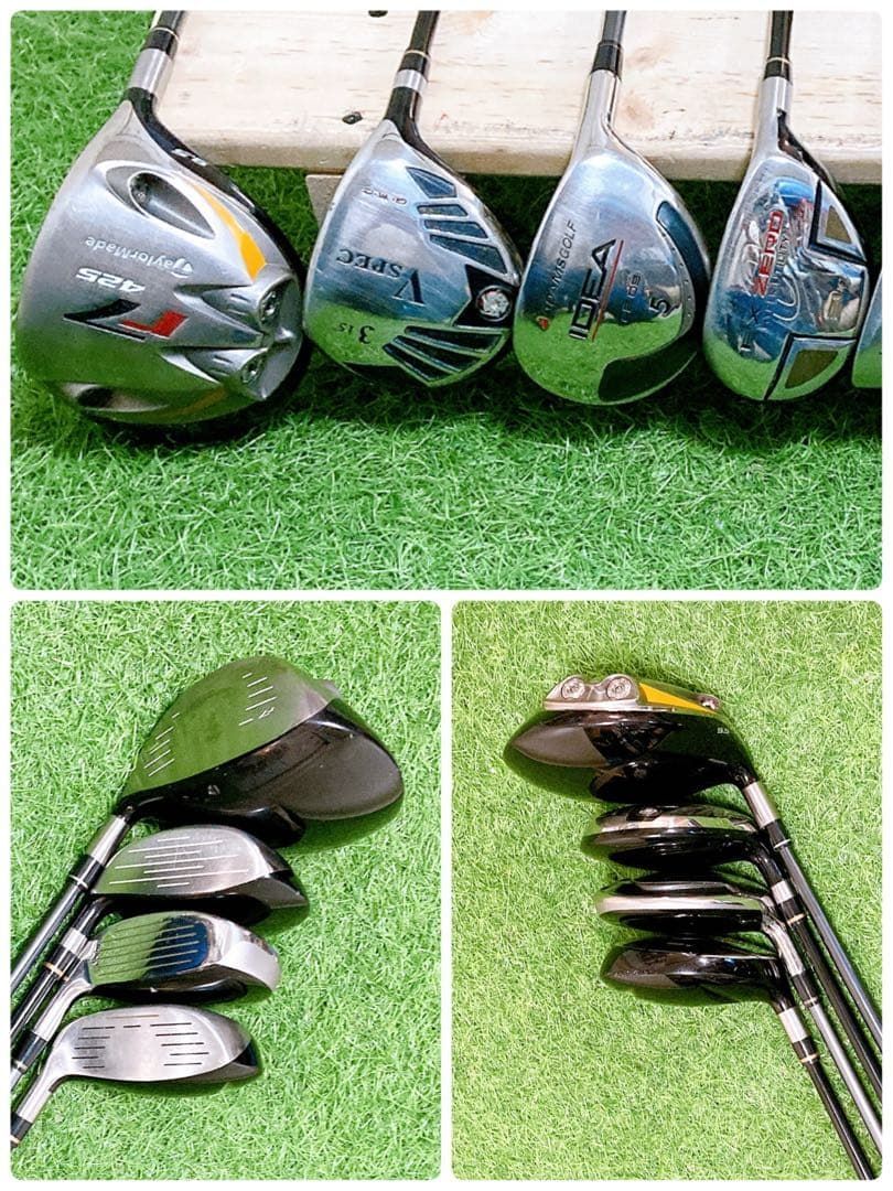 M16 テーラーメイド 初心者オススメ ゴルフクラブセット メンズ 14本