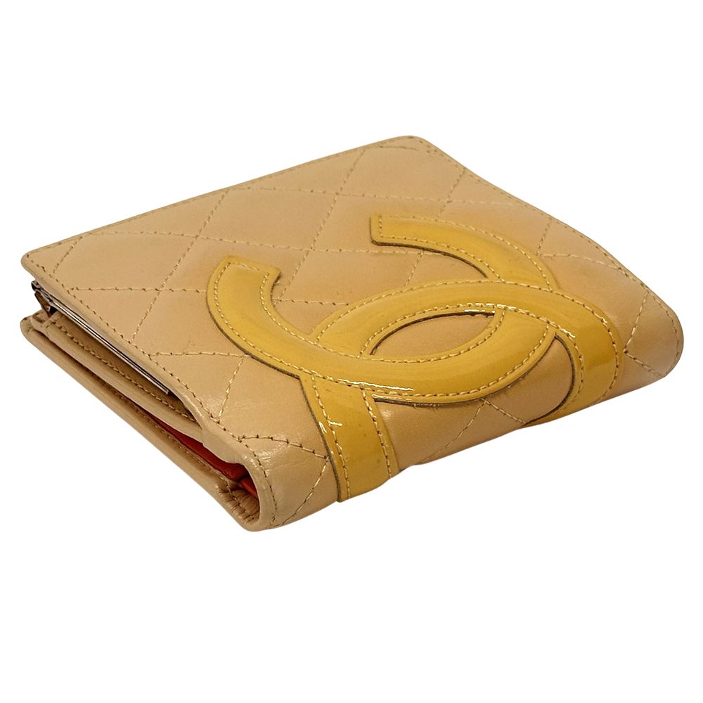 シャネル CHANEL 財布 レディース ブランド 二つ折り財布 カンボン