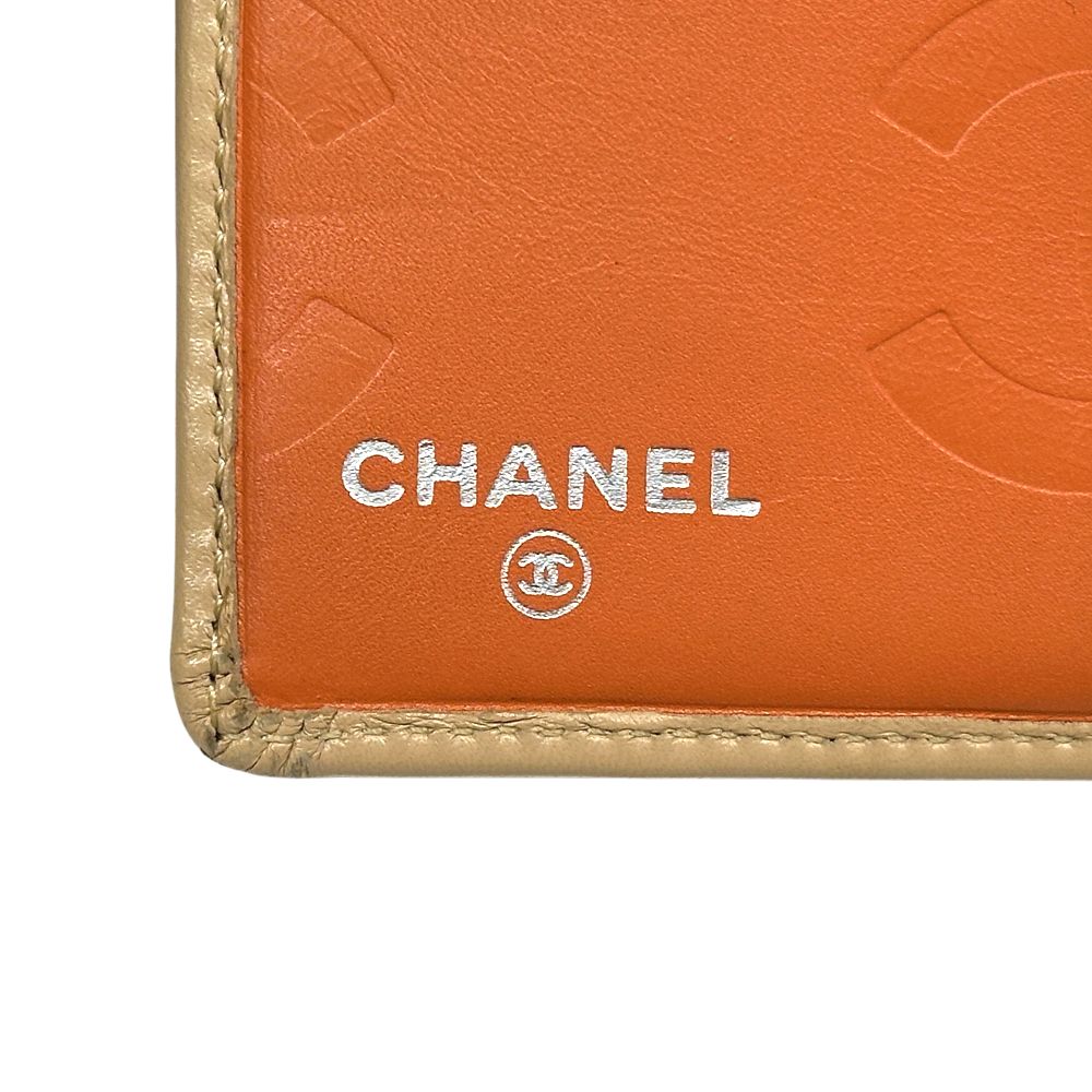 シャネル CHANEL 財布 レディース ブランド 二つ折り財布 カンボン