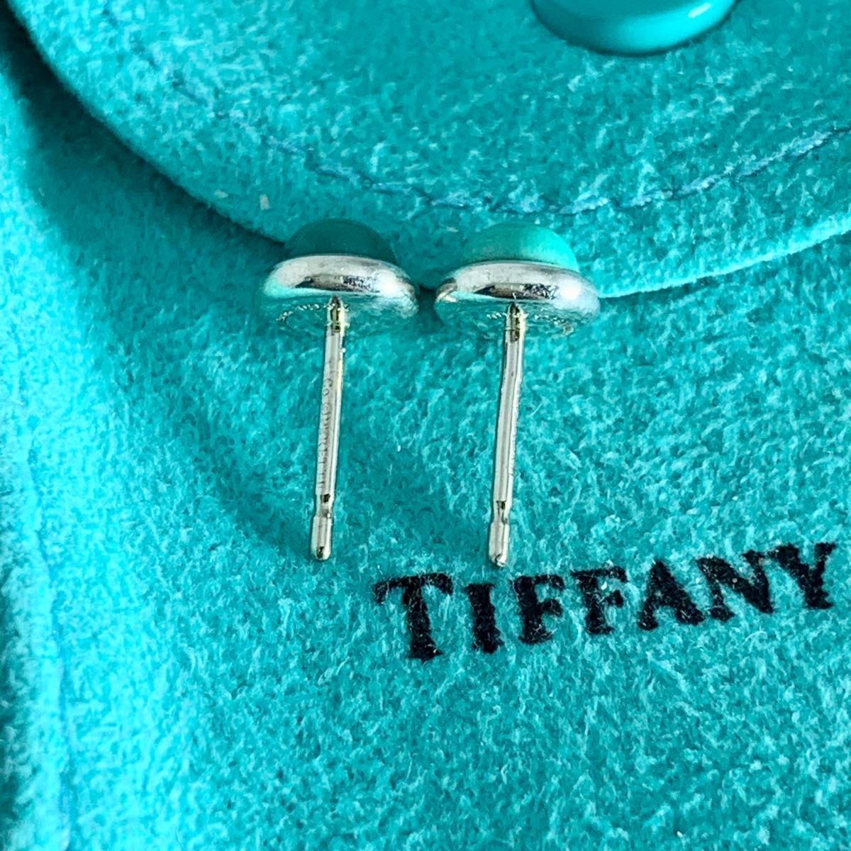 ティファニー エルサペレッティ バイザヤード ピアス カボション ターコイズ ティファニー ターコイズ バイザヤード シルバー ピアス カボション