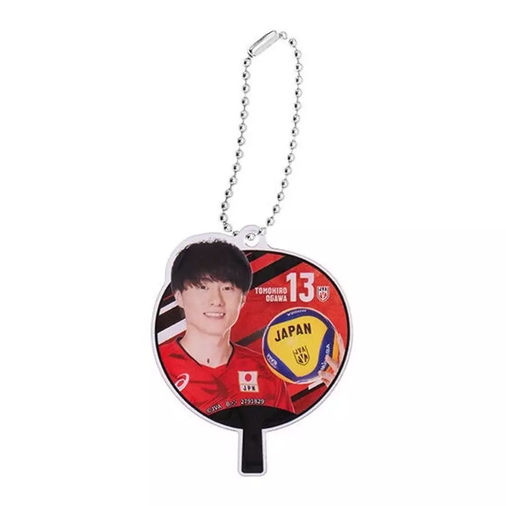 小川智大 OQT 背番号アクリルキーホルダー Amazon.co.jp: バレーボール男子日本代表 ユニフォーム型アクリル