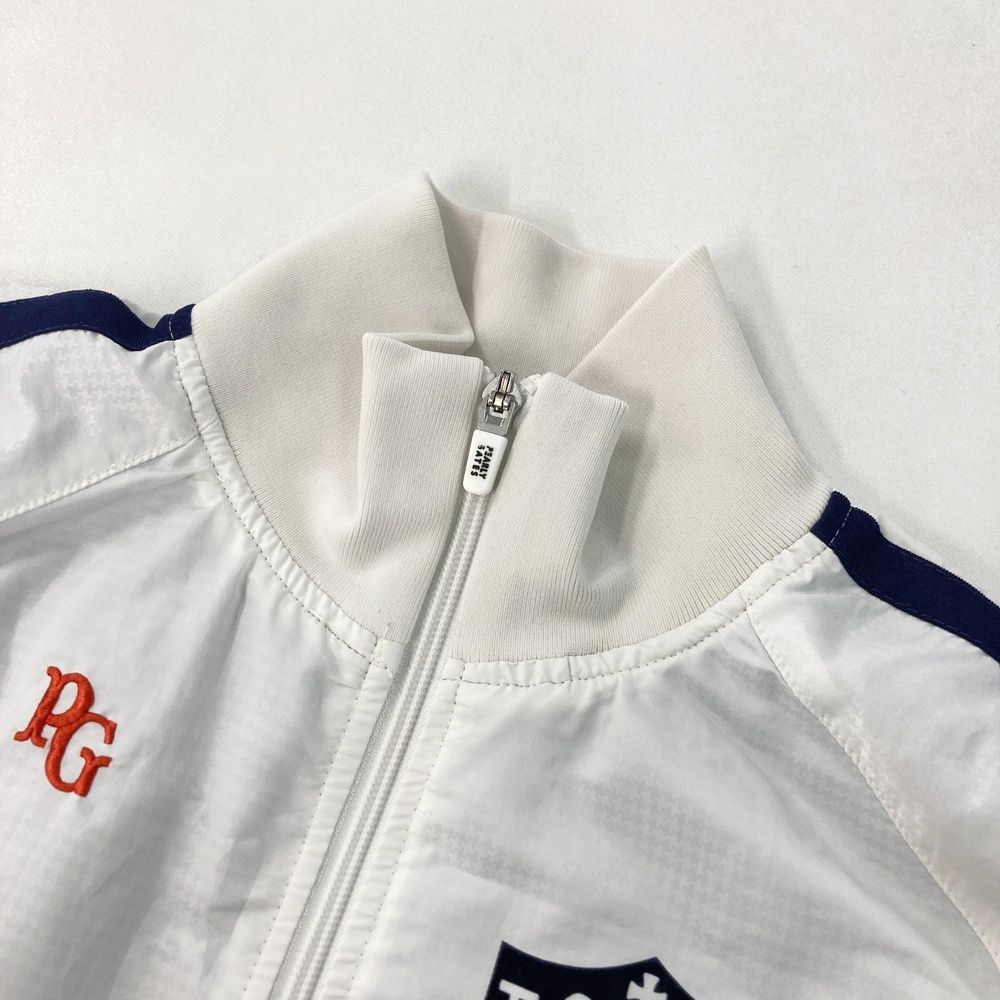 サイズ：0 PEARLY GATES パーリーゲイツ スニードジャケット ホワイト