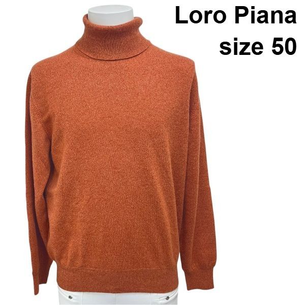 Loro Piana ロロピアーナ カシミヤ ニット ハイネック ワンピース □ ロロピアーナ Loro Piana セーター タートルネック ハイネック