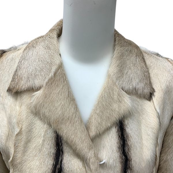 MARNI マルニ パッチワーク ファーコート ◇ マルニ MARNI ファーコート 長袖 ロング丈 パッチワーク リアル