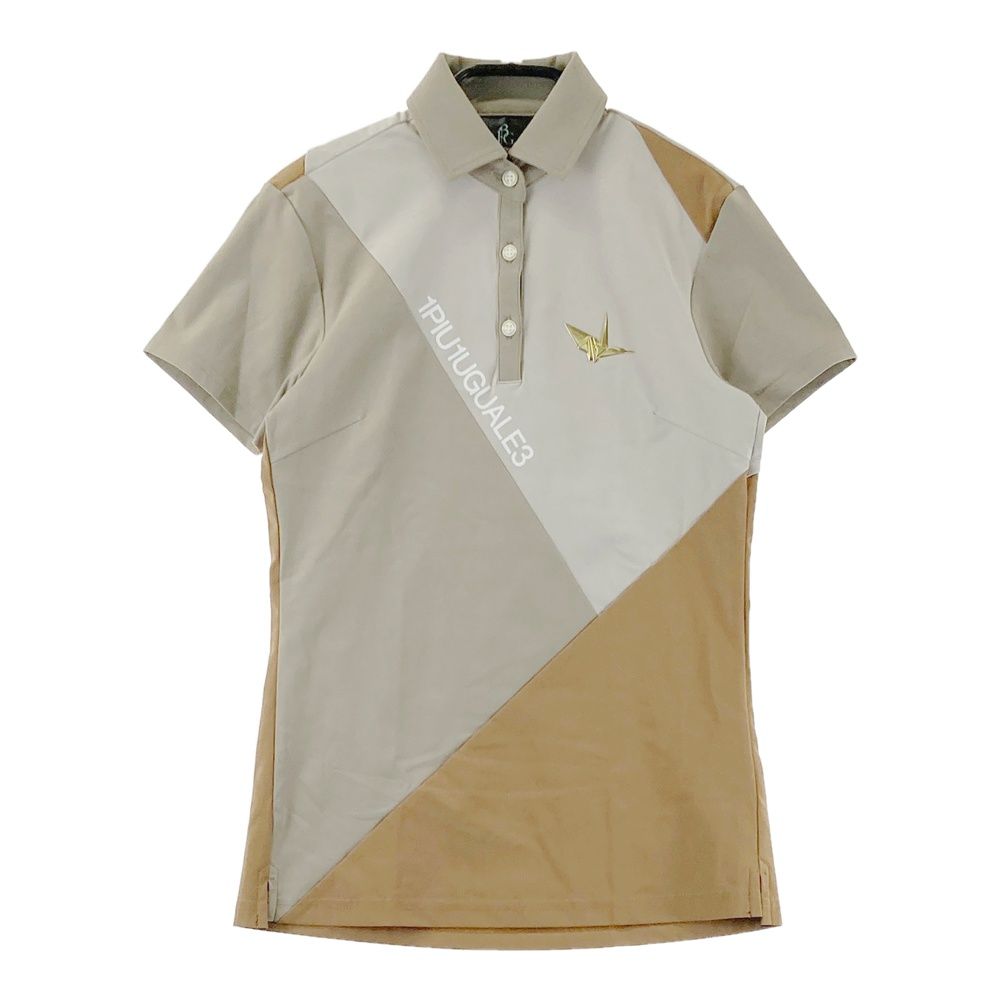 サイズ：1 1PIU1UGUALE3 GOLF GST108 半袖ポロシャツ グレー系