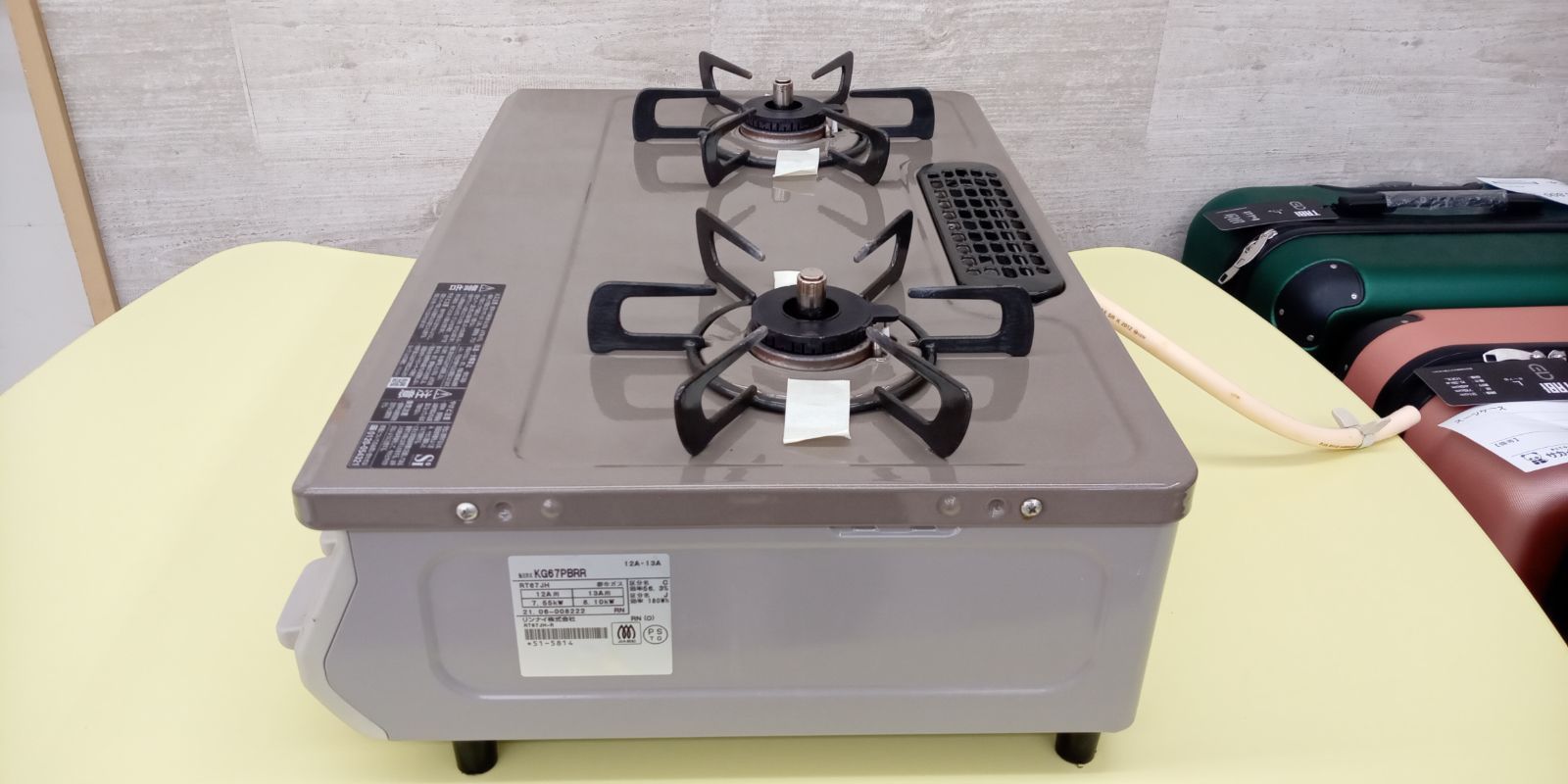 リユースのサカイ高崎店 Paloma ガステーブル 21年製 都市ガス 