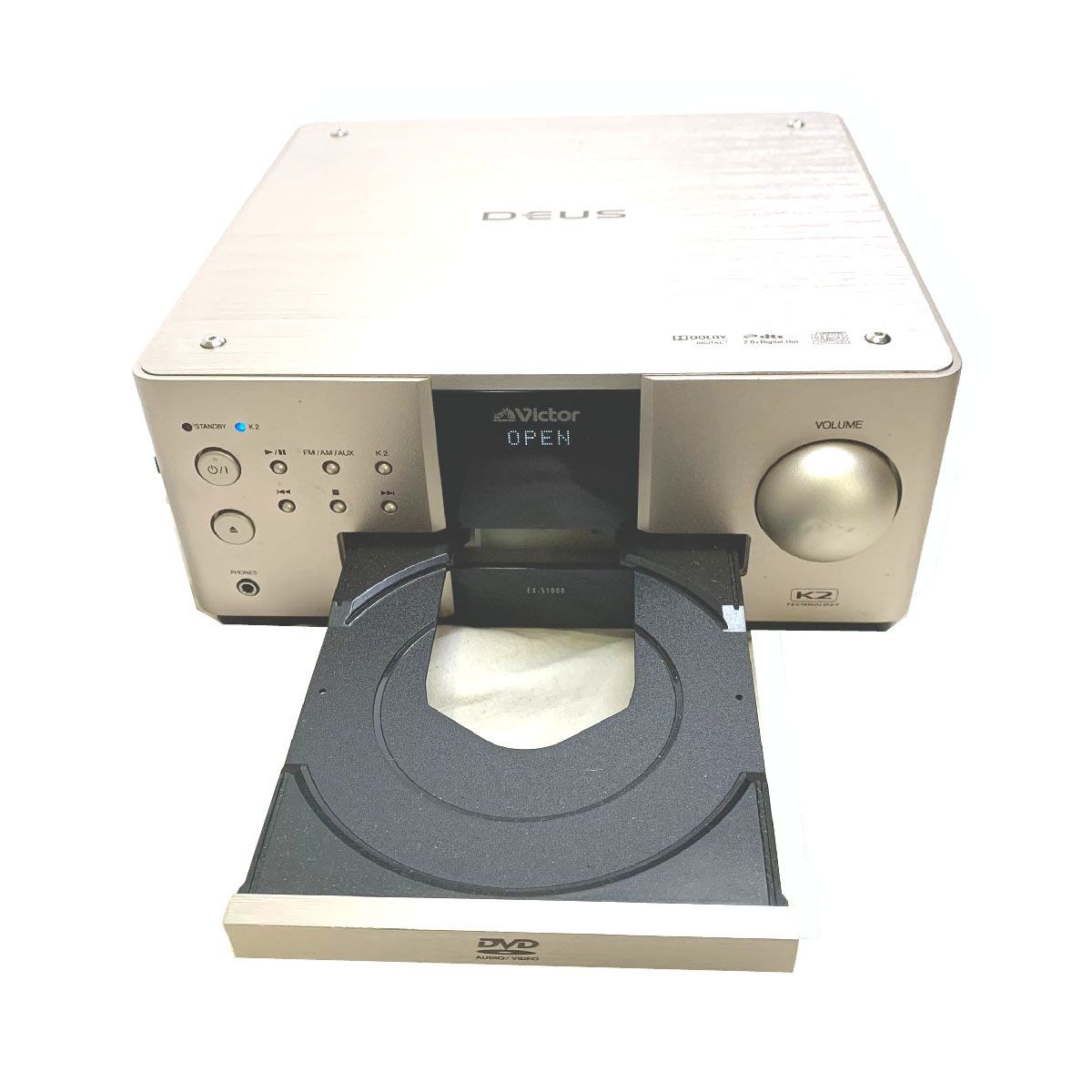 中古○Victor/ビクター○ コンパクトコンポーメントDVDシステム EX