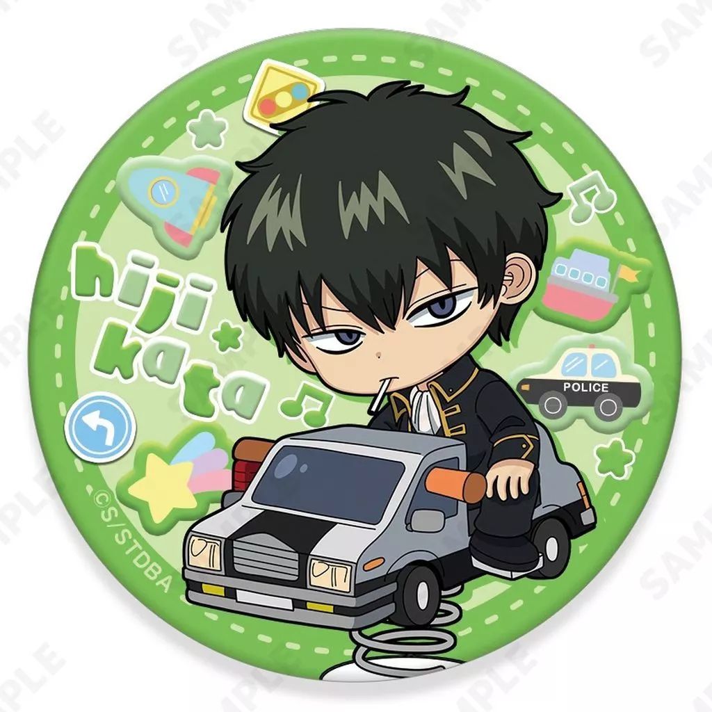 【希少】銀魂 ピンズ 土方十四郎 バッジ 缶バッジ 銀魂 缶バッジ 土方十四郎 - メルカリ