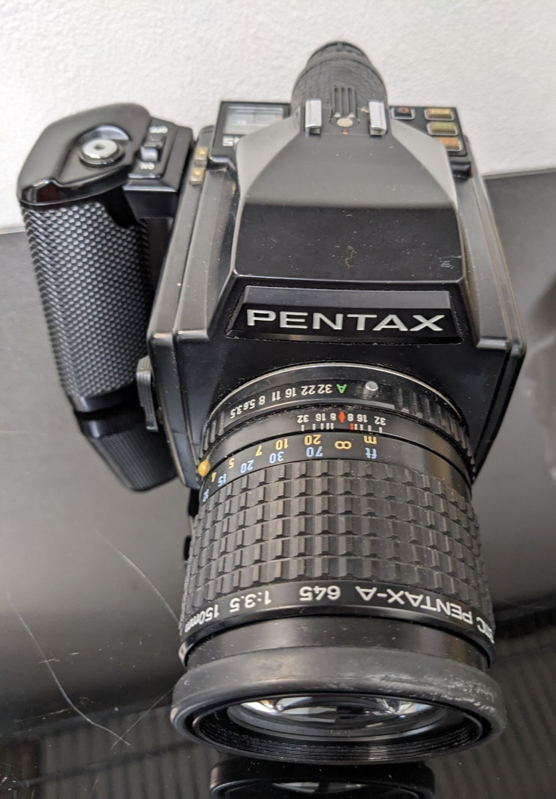 ジャンク◇中判 PENTAX ペンタックス 645/PENTAX-A645 150mm3.5レンズ