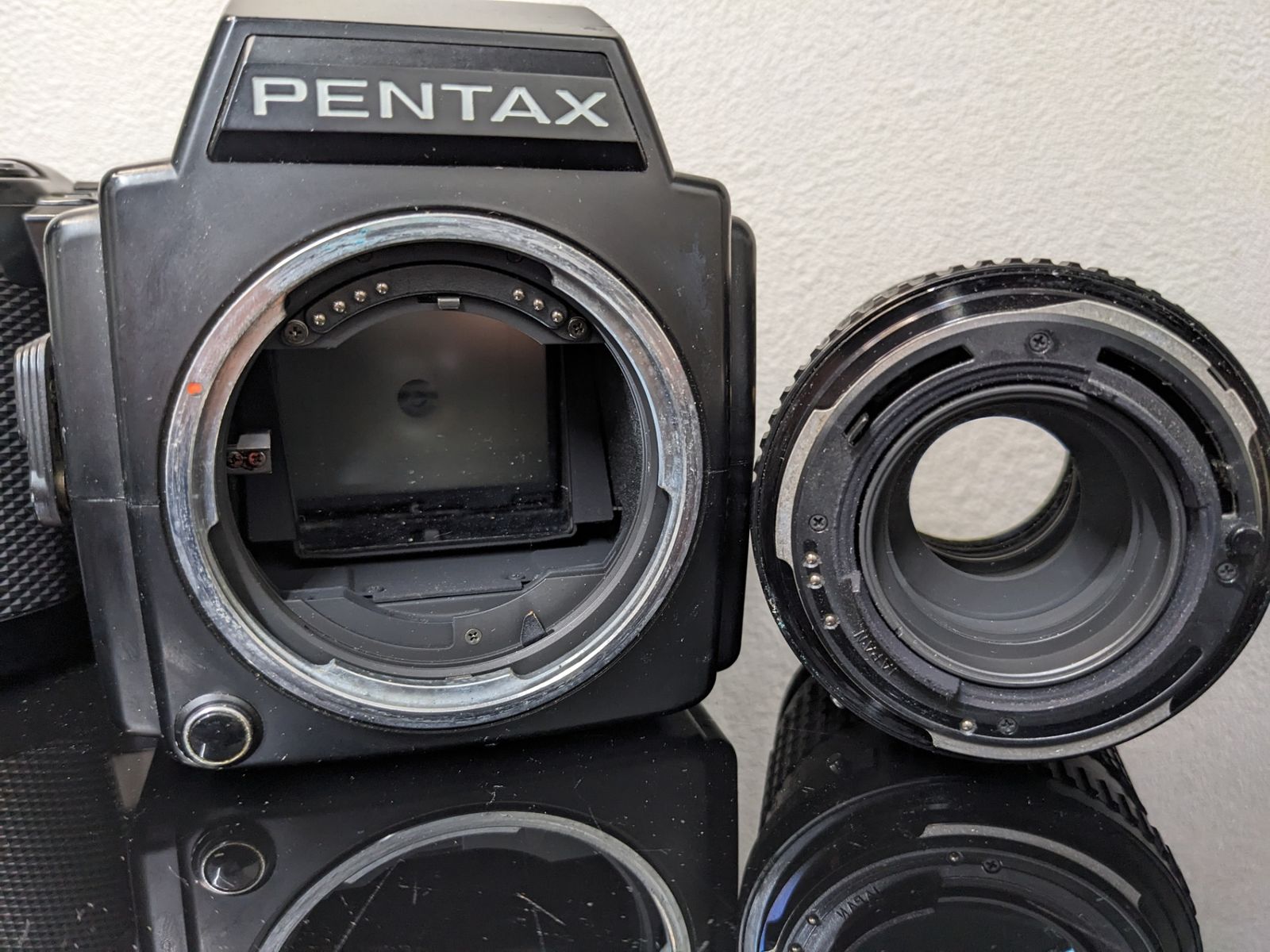 ジャンク◇中判 PENTAX ペンタックス 645/PENTAX-A645 150mm3.5レンズ