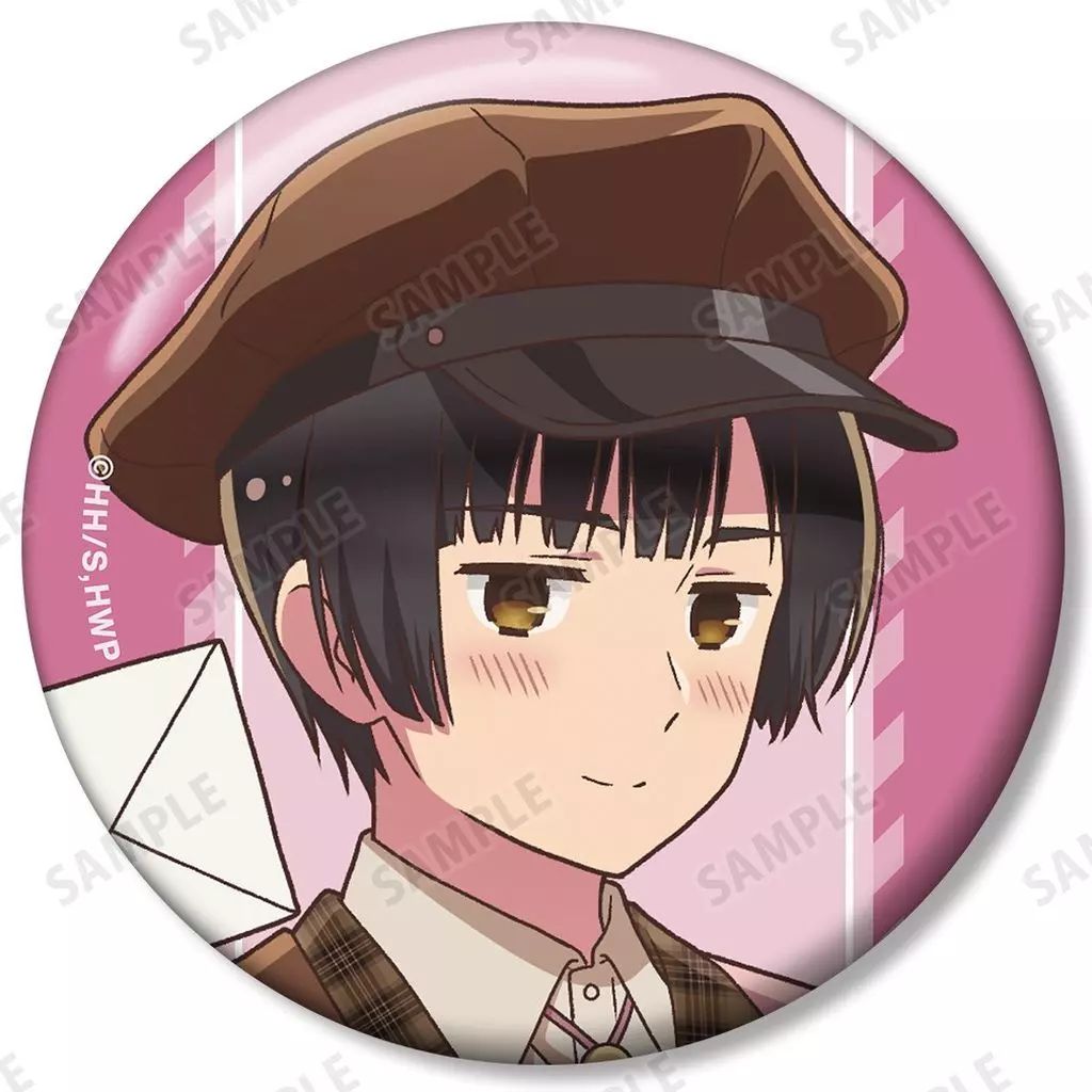 中古】バッジ・ビンズ 日本 「ヘタリア World☆Stars 描き下ろし 郵便