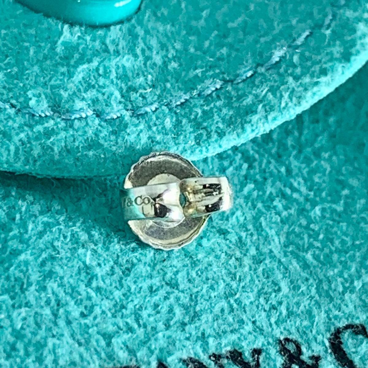 ティファニー 片耳 ピンクサファイア バイザヤード ピアス 925 YQ18