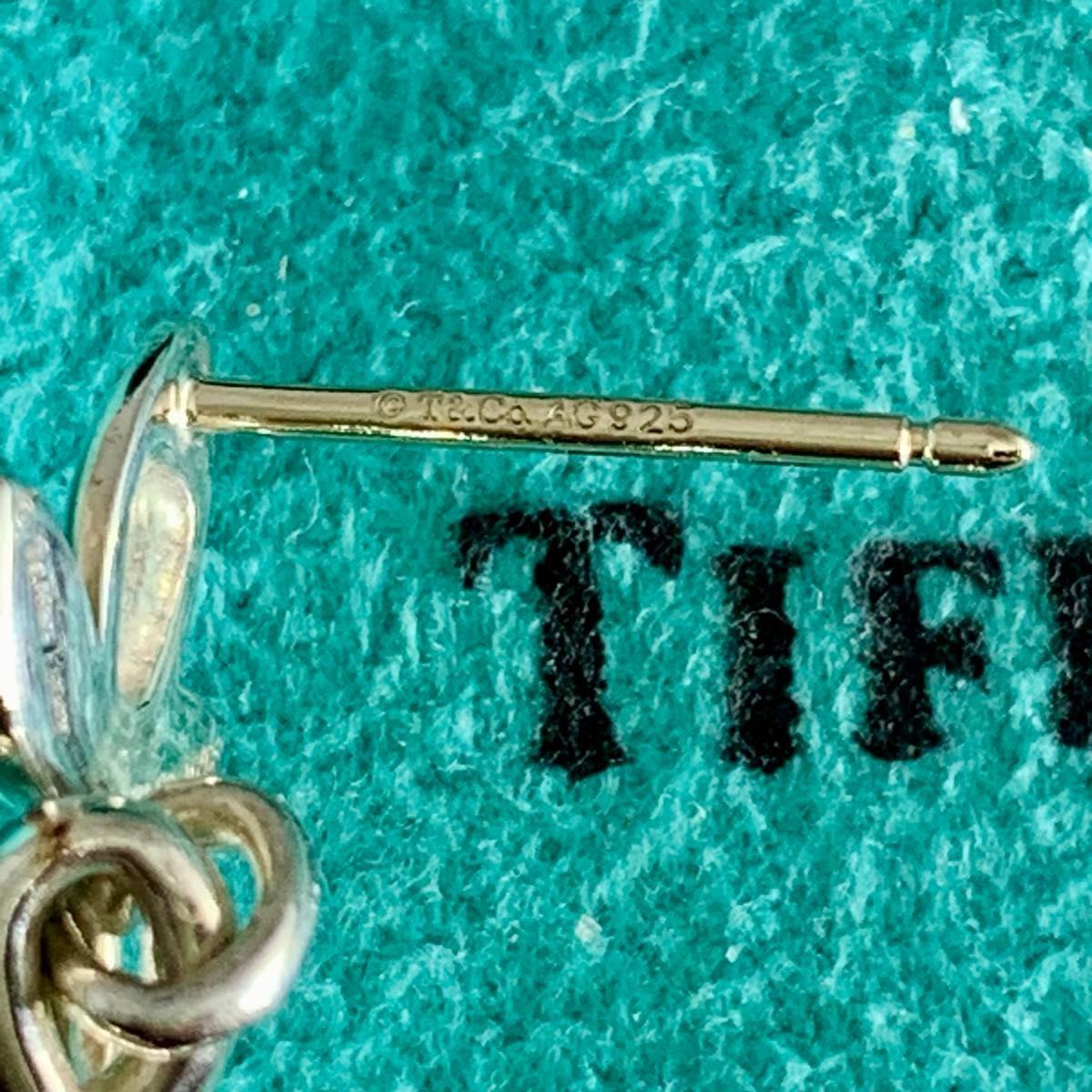 ティファニー 片耳 オリーブ リーフ スイング ピアス 925 YX2 - メルカリ