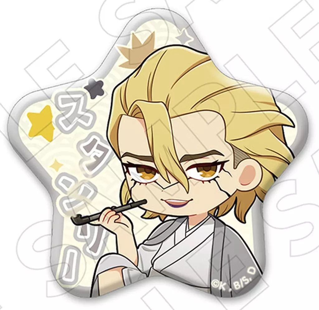 Dr.STONE スタンリー・スナイダー 玉座 缶バッジ 引き Dr.STONE THEキャラ グリッター缶バッジ スタンリースナイダー - メルカリ