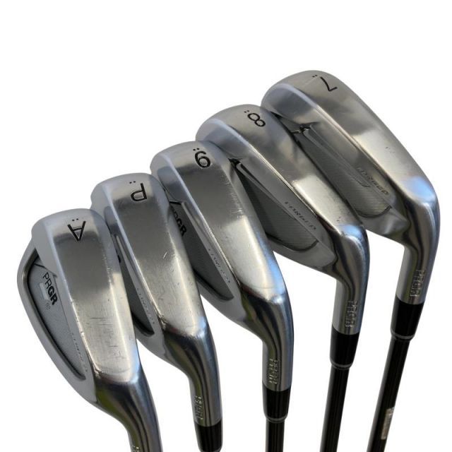 中古】 プロギア PRGR 03 5S アイアンセット IR Diamana FOR PRGR(2022