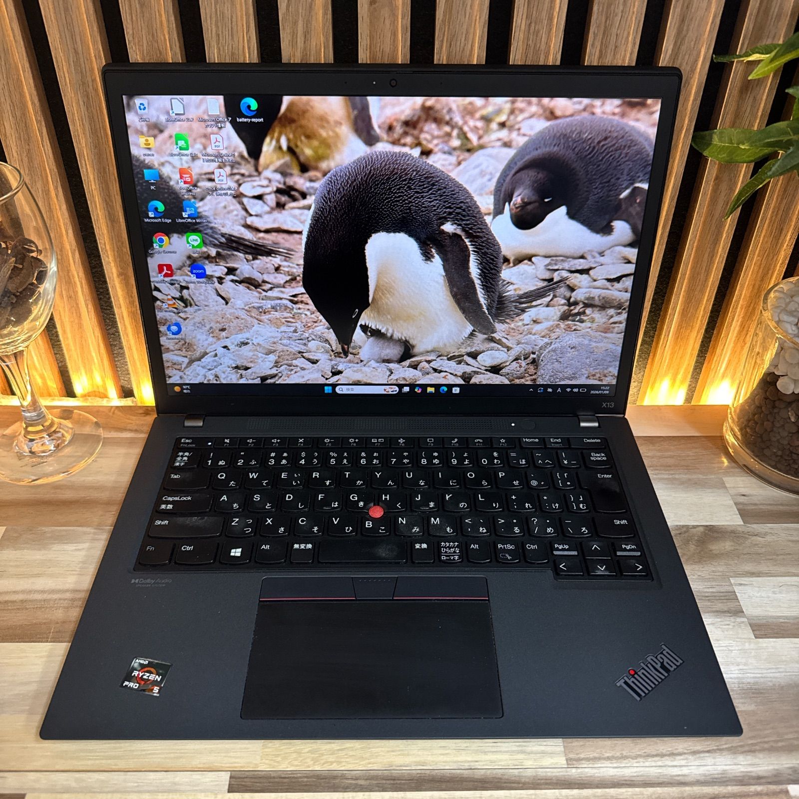 おすすめ‼️Thinkpad X13 Gen2☘️Ryzen 5 PRO 5650U☘️メモリ8GB