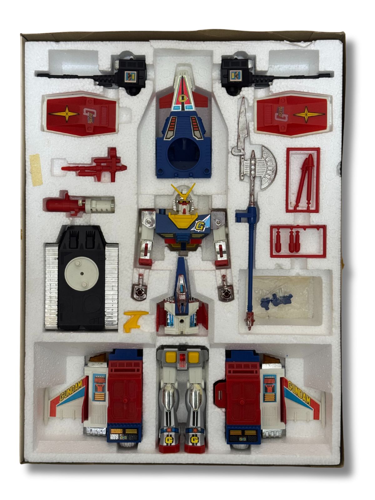 希少 クローバー 機動戦士ガンダム DX合体セット ダイカスト 昭和 当時