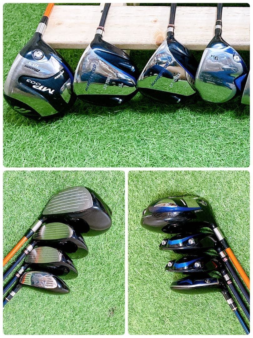 M2【バッグ美品】ミズノ　初心者オススメ　ゴルフクラブセット　メンズ　14本 M2【バッグ美品】ミズノ 初心者オススメ ゴルフクラブセット メンズ 14