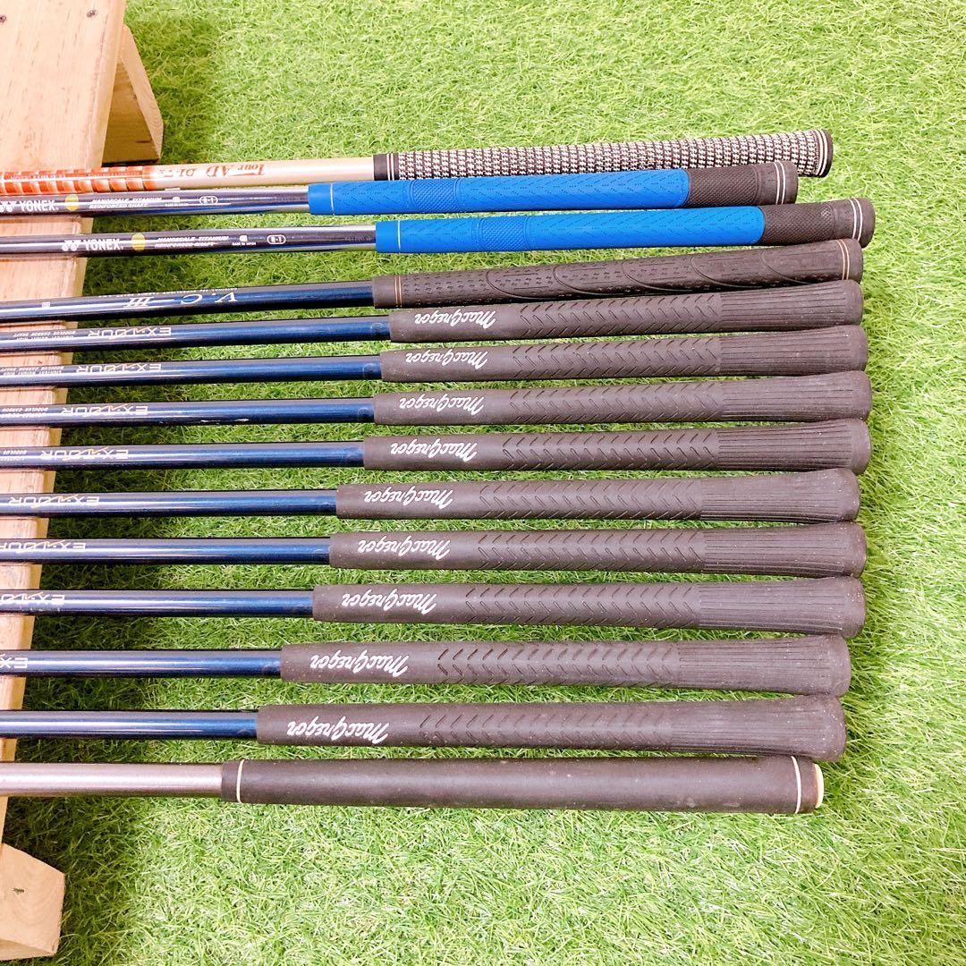 M2【バッグ美品】ミズノ 初心者オススメ ゴルフクラブセット メンズ 14