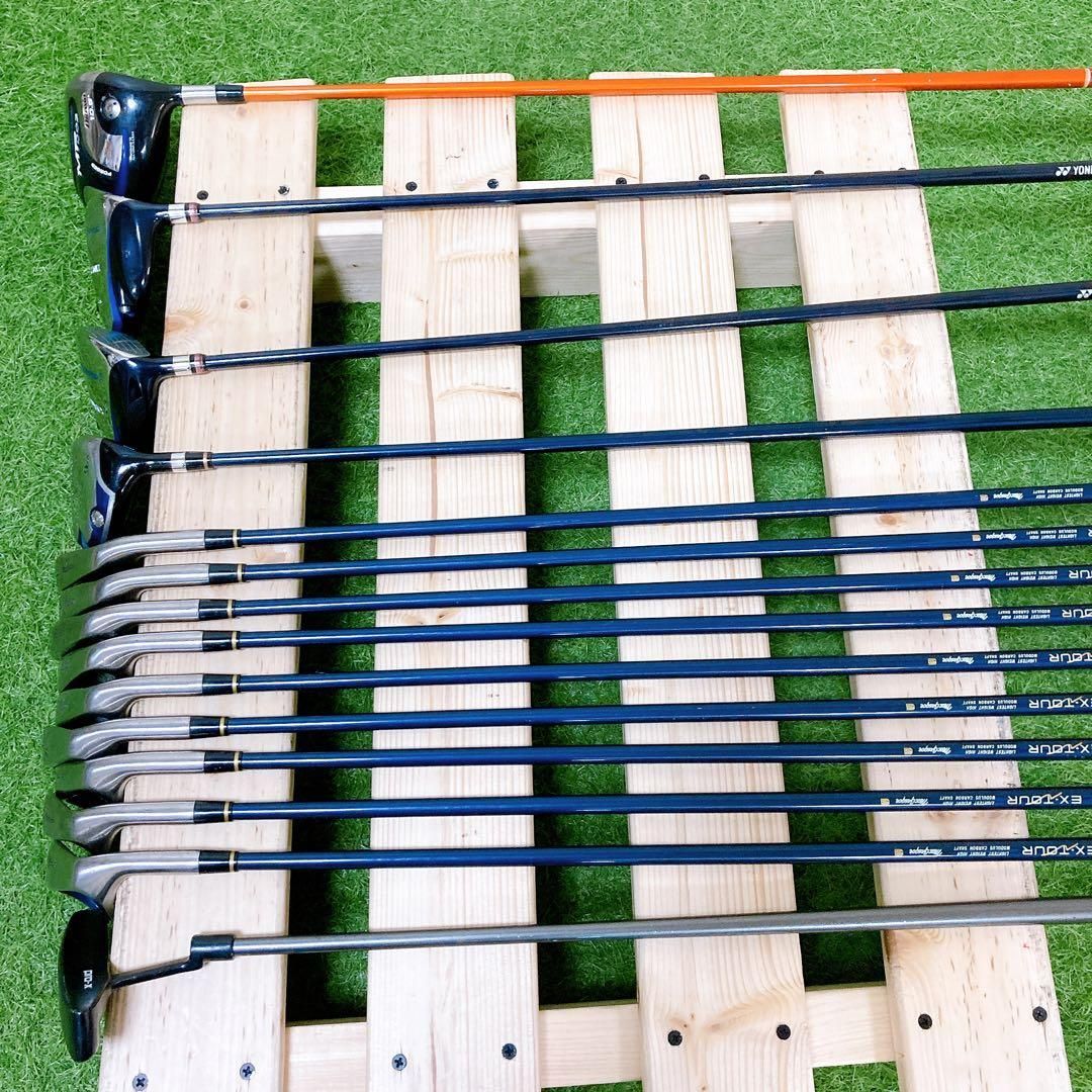 M2【バッグ美品】ミズノ 初心者オススメ ゴルフクラブセット メンズ 14