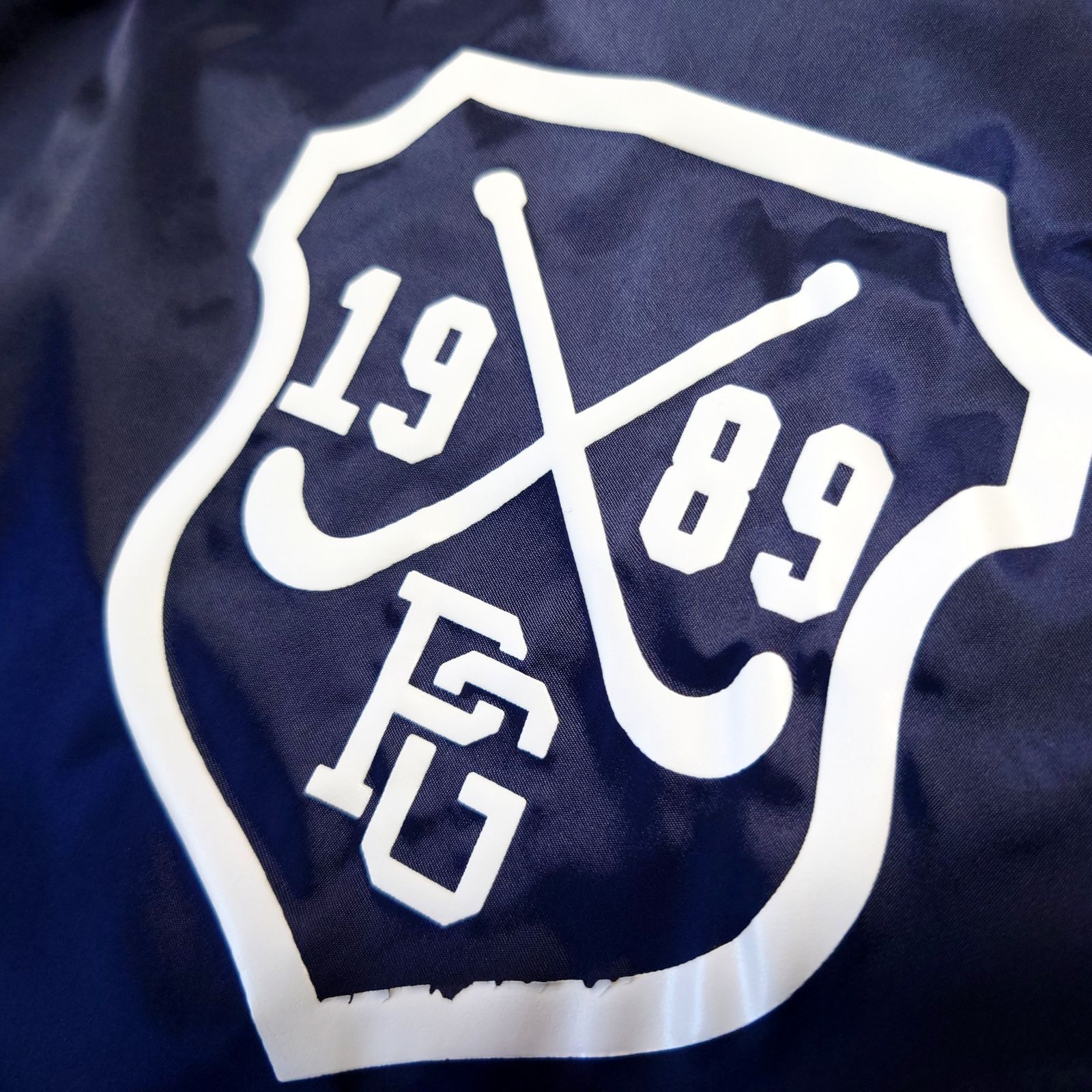 美品 PEARLY GATES GOLF モックネック スニードジャック ネイビー