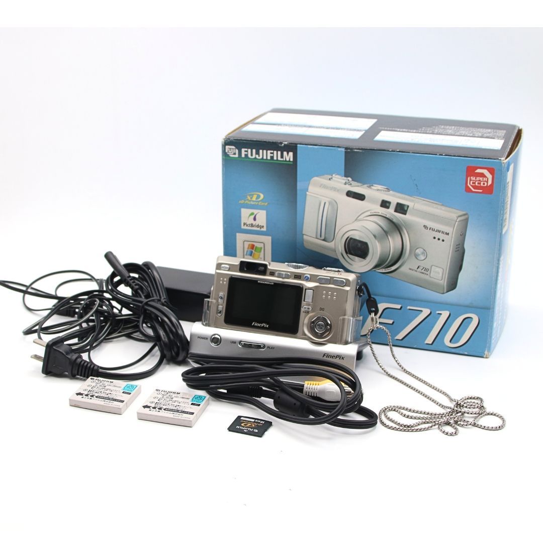 動作確認済 FUJIFILM finepix F710 コンデジ デジタルカメラ - メルカリ
