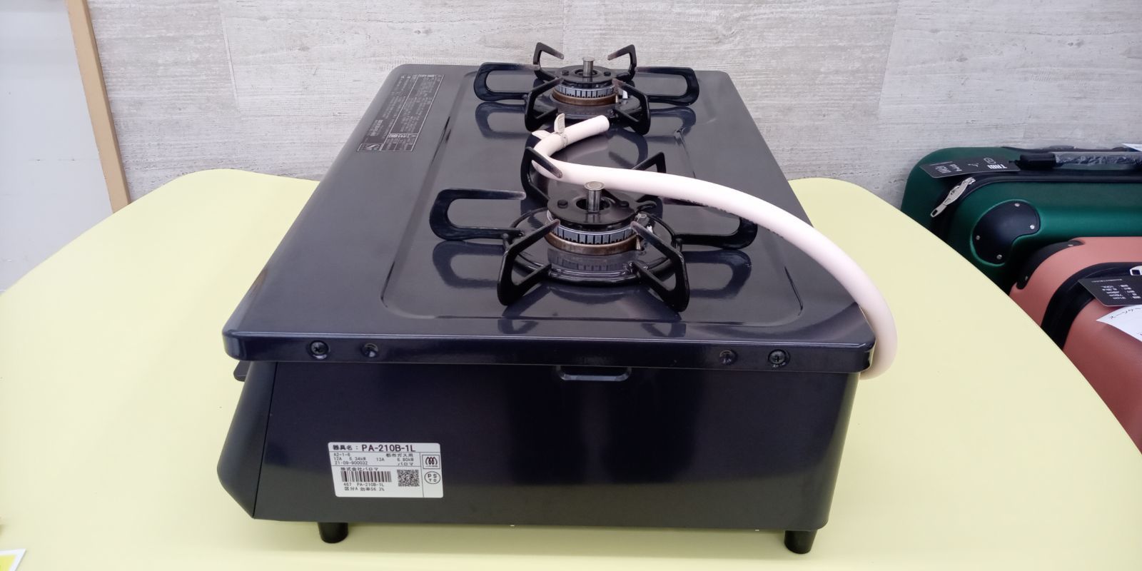 リユースのサカイ高崎店 Paloma ガステーブル 21年製 都市ガス