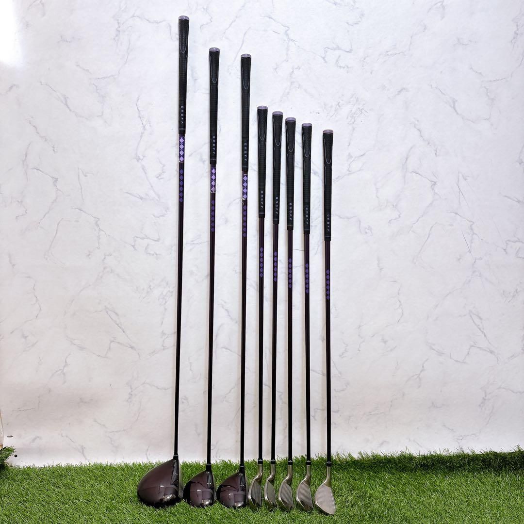 クラブのみ オノフ ゴルフクラブ レディースセット 右利き FLEX L