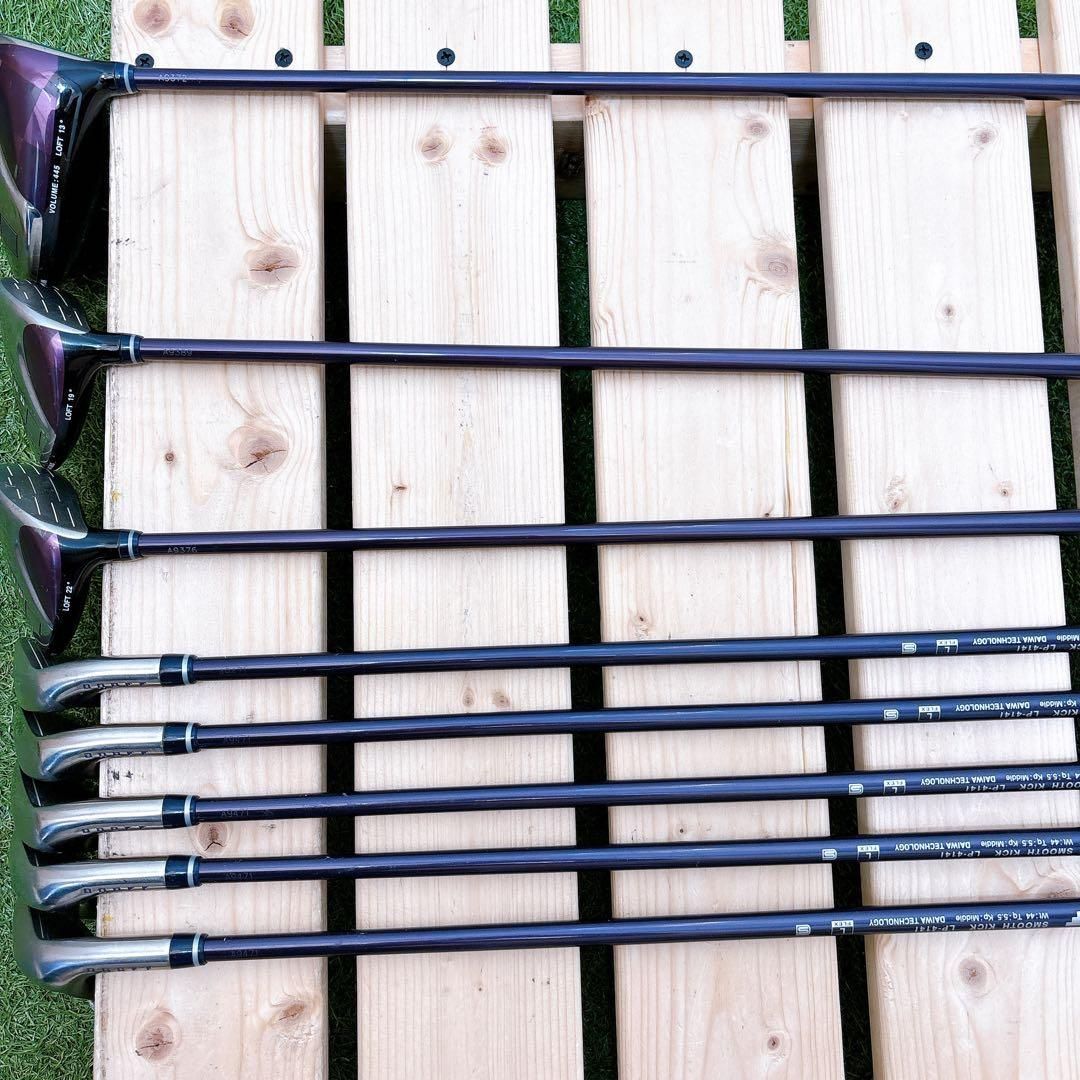 クラブのみ オノフ ゴルフクラブ レディースセット 右利き FLEX L