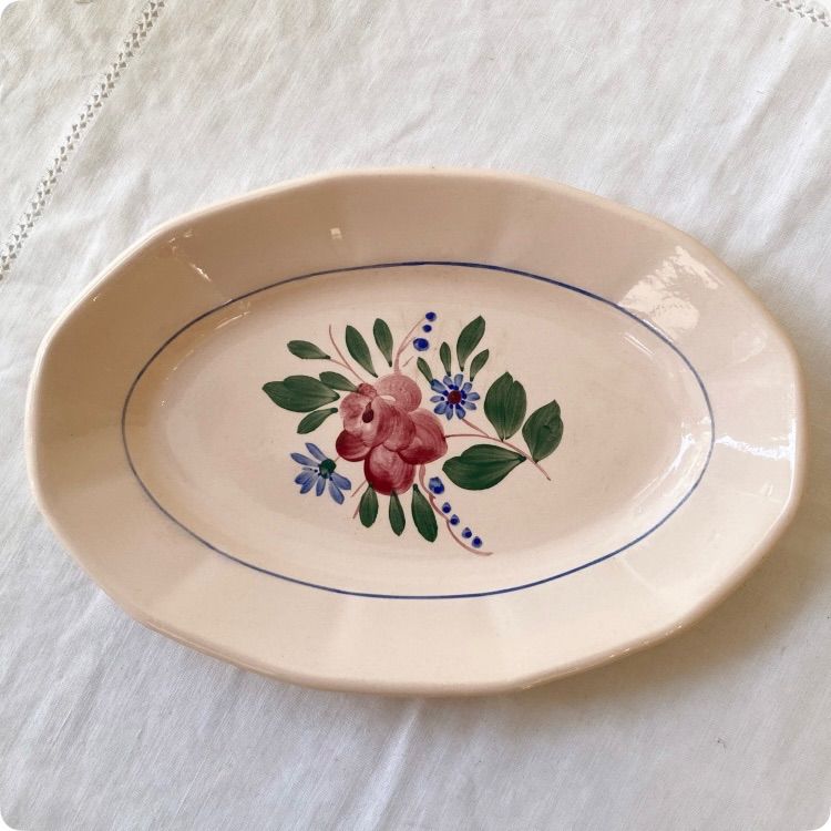 フランスアンティーク ラヴィエ皿｜ディゴワン・サルグミンヌ（Digoin