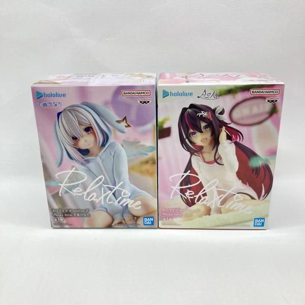 中古】バンプレスト Relax time AZKi&天音かなた フィギュアセット