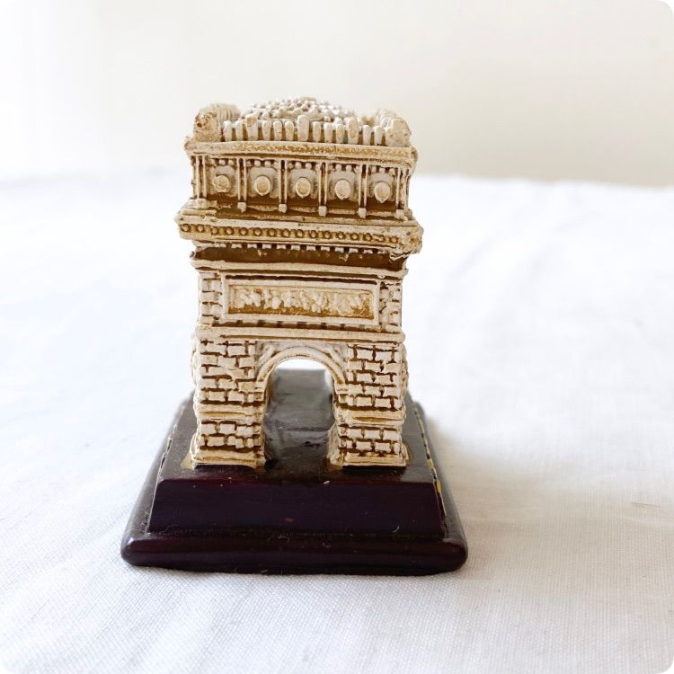 フランス雑貨 凱旋門 オブジェ｜パリ土産 レジン製 ミニオブジェ