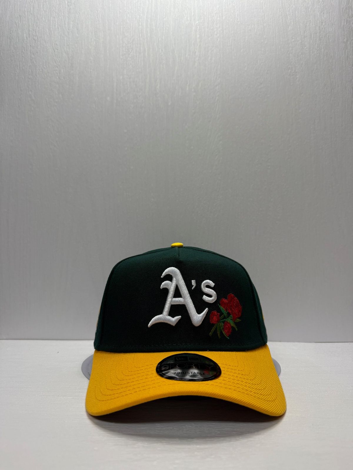 Newera オークランドアスレチックス リッキーヘンダーソン ローズ刺繍