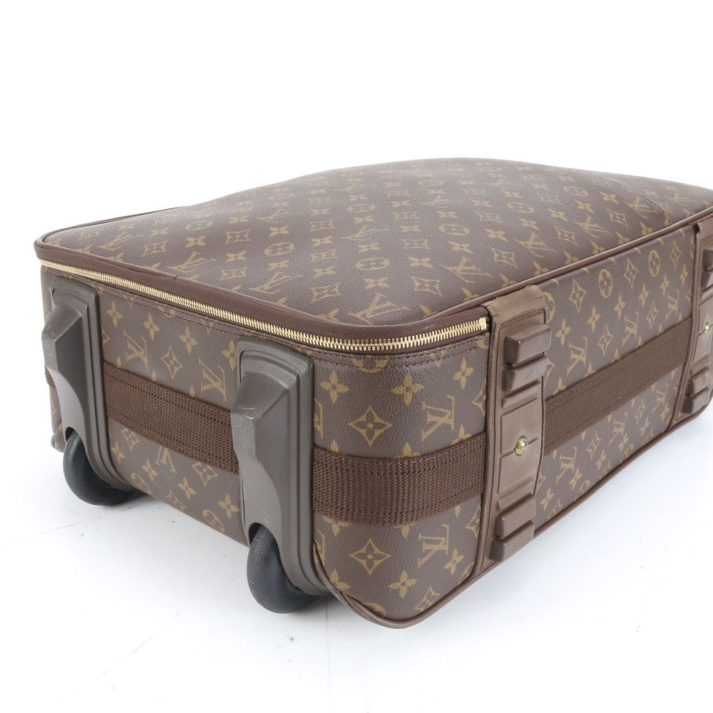 ルイヴィトン モノグラム ペガス 55 M23294 レザー スーツケース