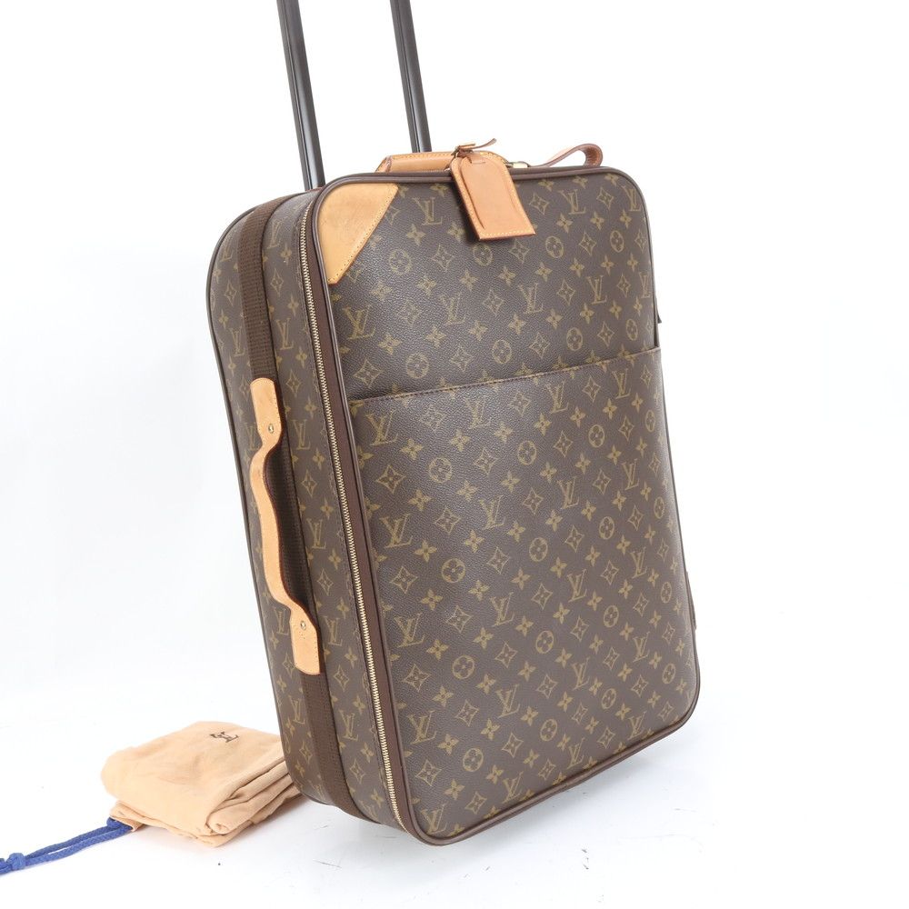 美品 ルイヴィトン モノグラム ペガス55 2輪 M23294 キャリーケース LOUIS VUITTON - 極美品 ルイヴィトン M23294 モノグラム ペガス55