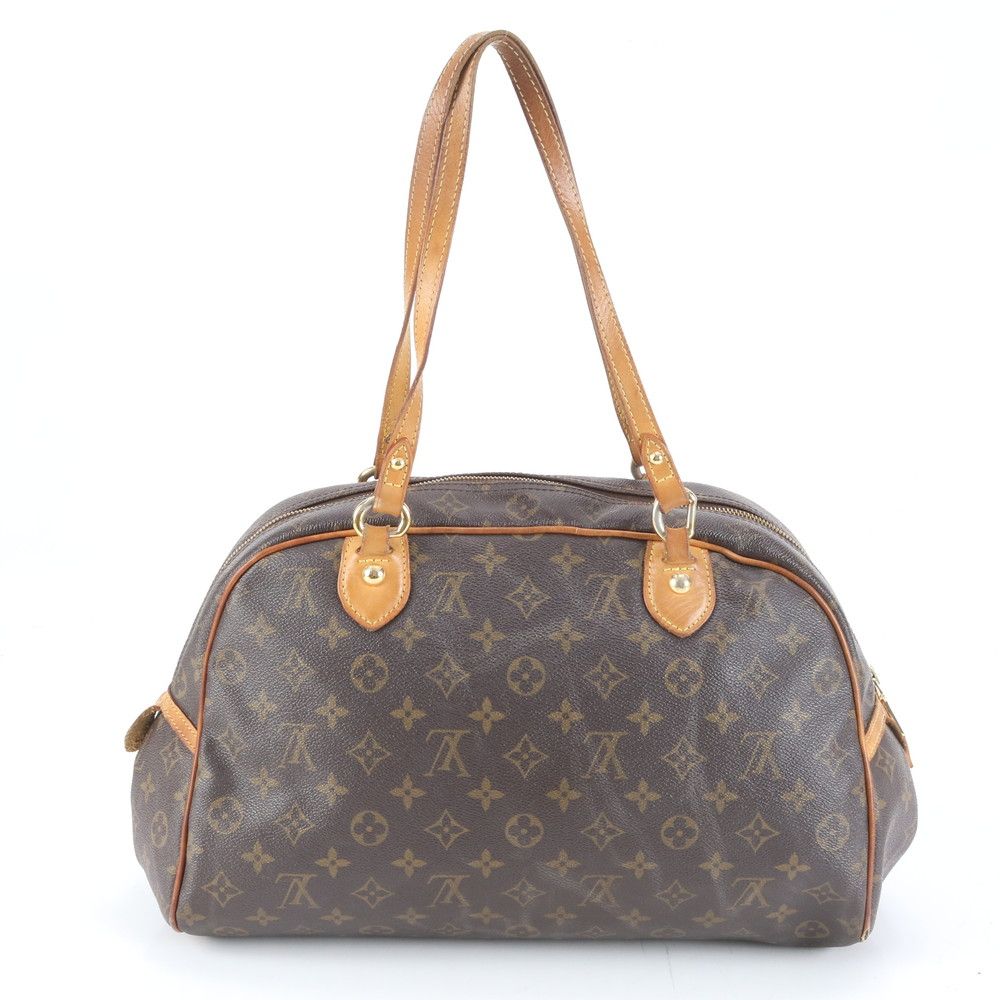 ルイヴィトン モノグラム モントルグイユ GM M95566 レザー トート