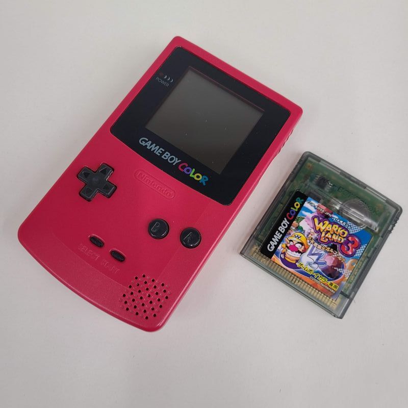 Nintendo ゲームボーイカラー レッド ゲームボーイカラー GAMEBOY COLOR レッド IPS液晶搭載 ゲームボーイ