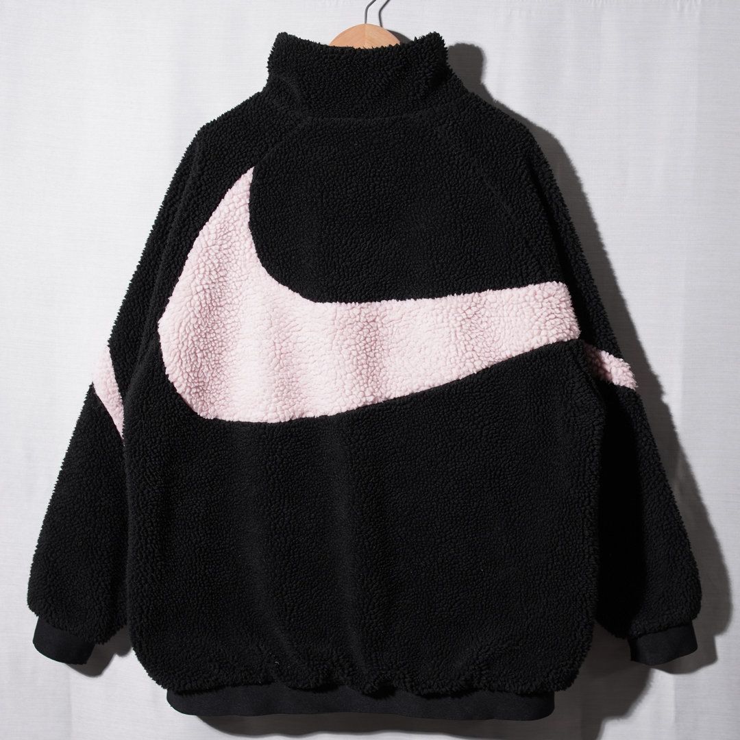 NIKE new york GIANTS リバーシブル2way ジャケット古着 90s ナイキ リバーシブル 中綿 ナイロン ジャケット メンズ XL