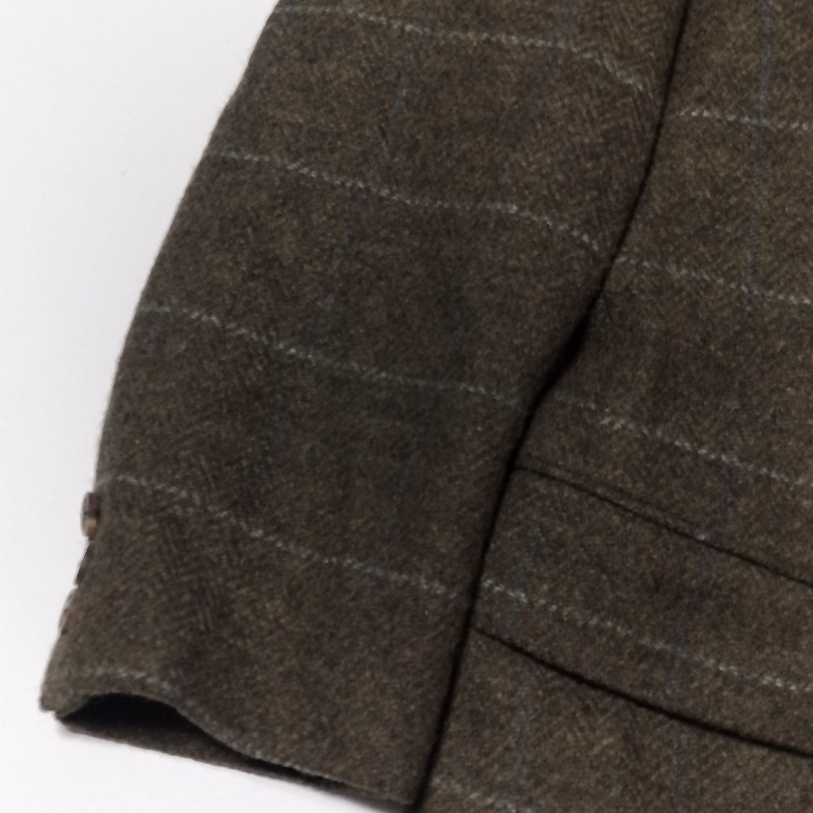 J.PRESS × Harriss Tweed ウール チェック ツイード ジャケット T156 S