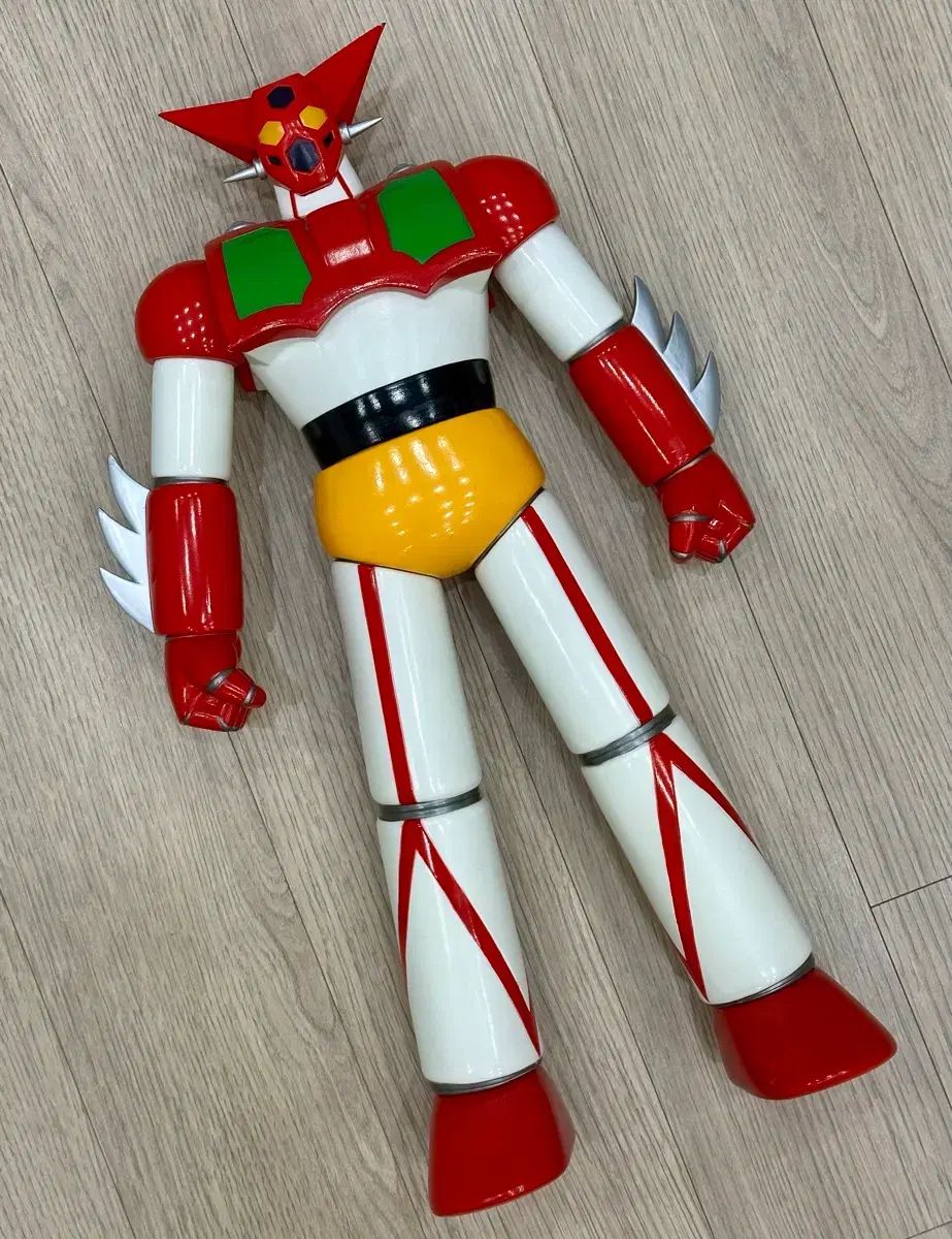 ゲッターロボ2號機、ソフトビニール人形。【製造会社不明