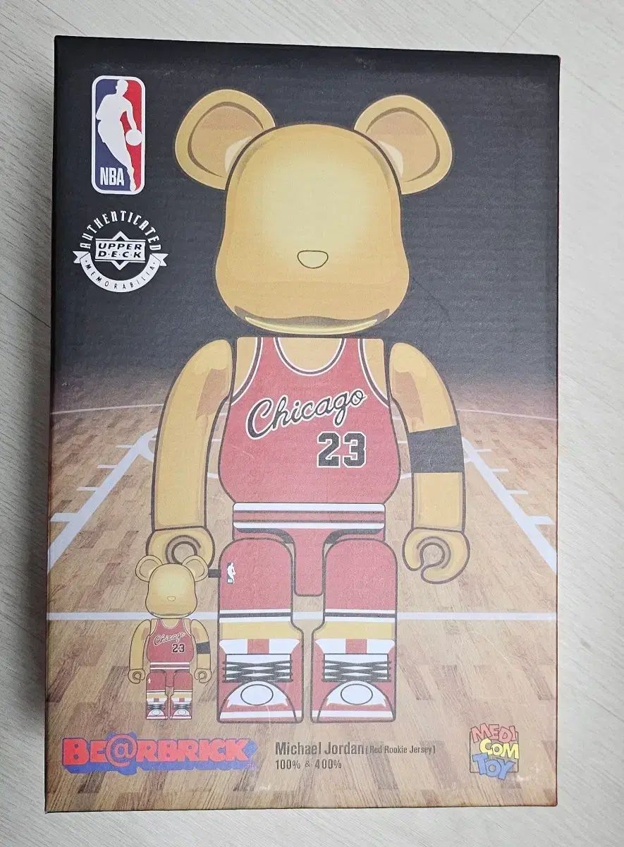 BE RBRICK ベアブリック マイケル ジョーダン シカゴ ブルズ レッド ルーキー ジャージ 400