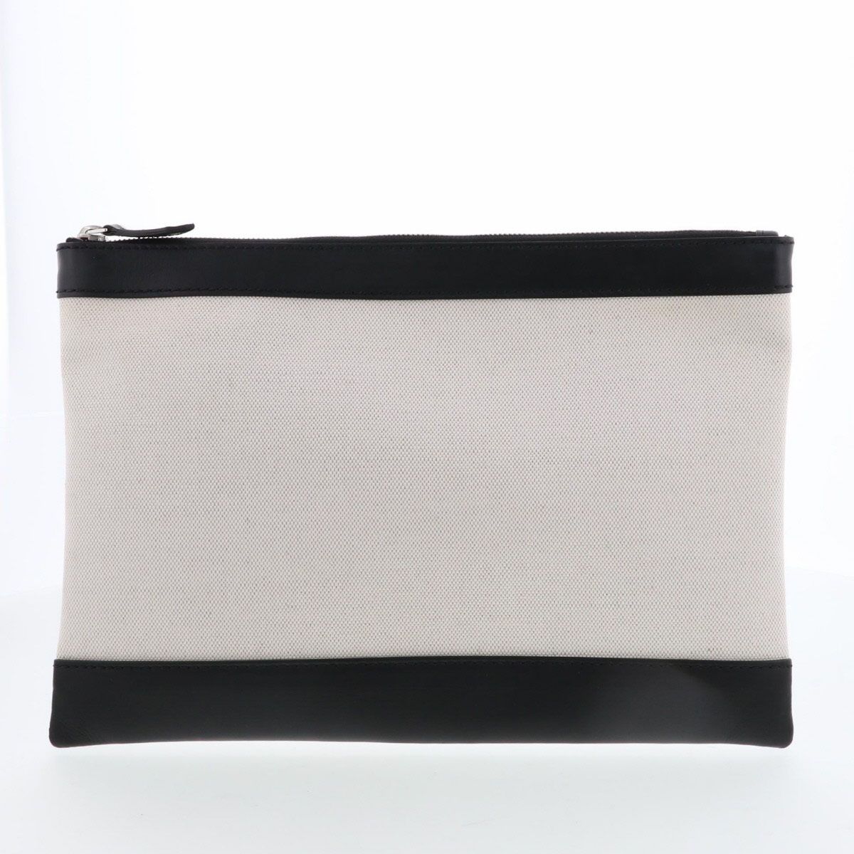 BALENCIAGA（バレンシアガ） ネイビークリップM クラッチバッグ 