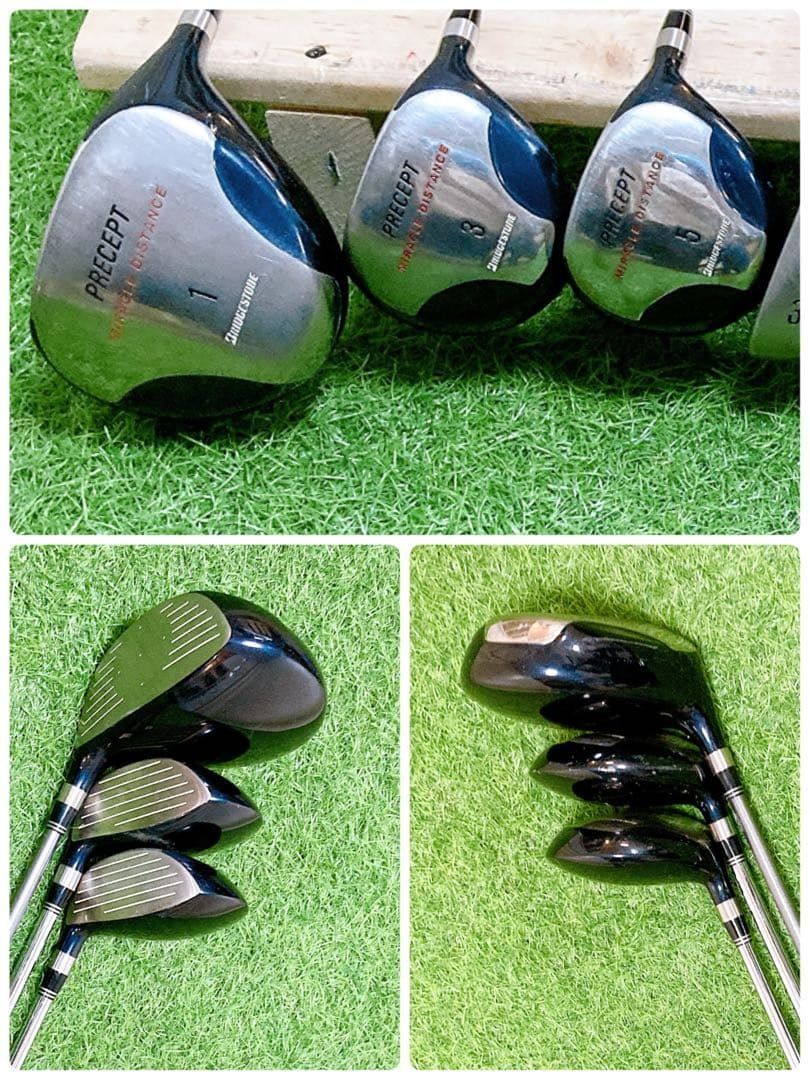 9.ブリジストン 初心者オススメ ゴルフクラブ メンズセット 13本 右