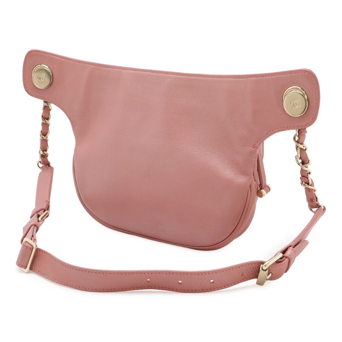 CHANEL シャネル マトラッセ ココマーク ベルトバッグ ボディバッグ