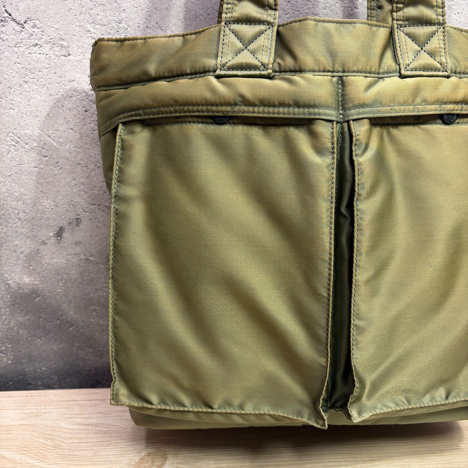 ✨PORTER タンカー トートバッグ カーキ セージグリーン ポーター