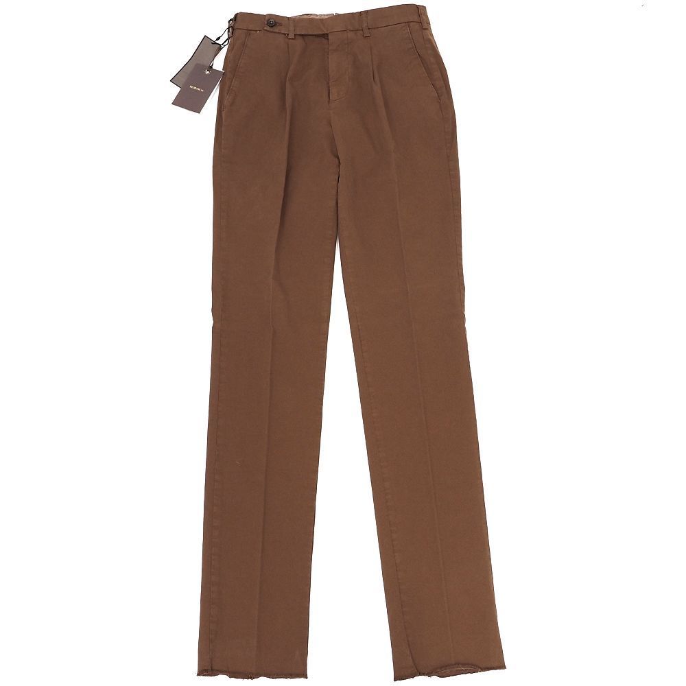 ♥品 BERWICH ストレッチ パンツ サイズ 44 ブラウン 定価39600円 ベルウィッチ メンズ 5 F 22|A 07105|LAN 12|